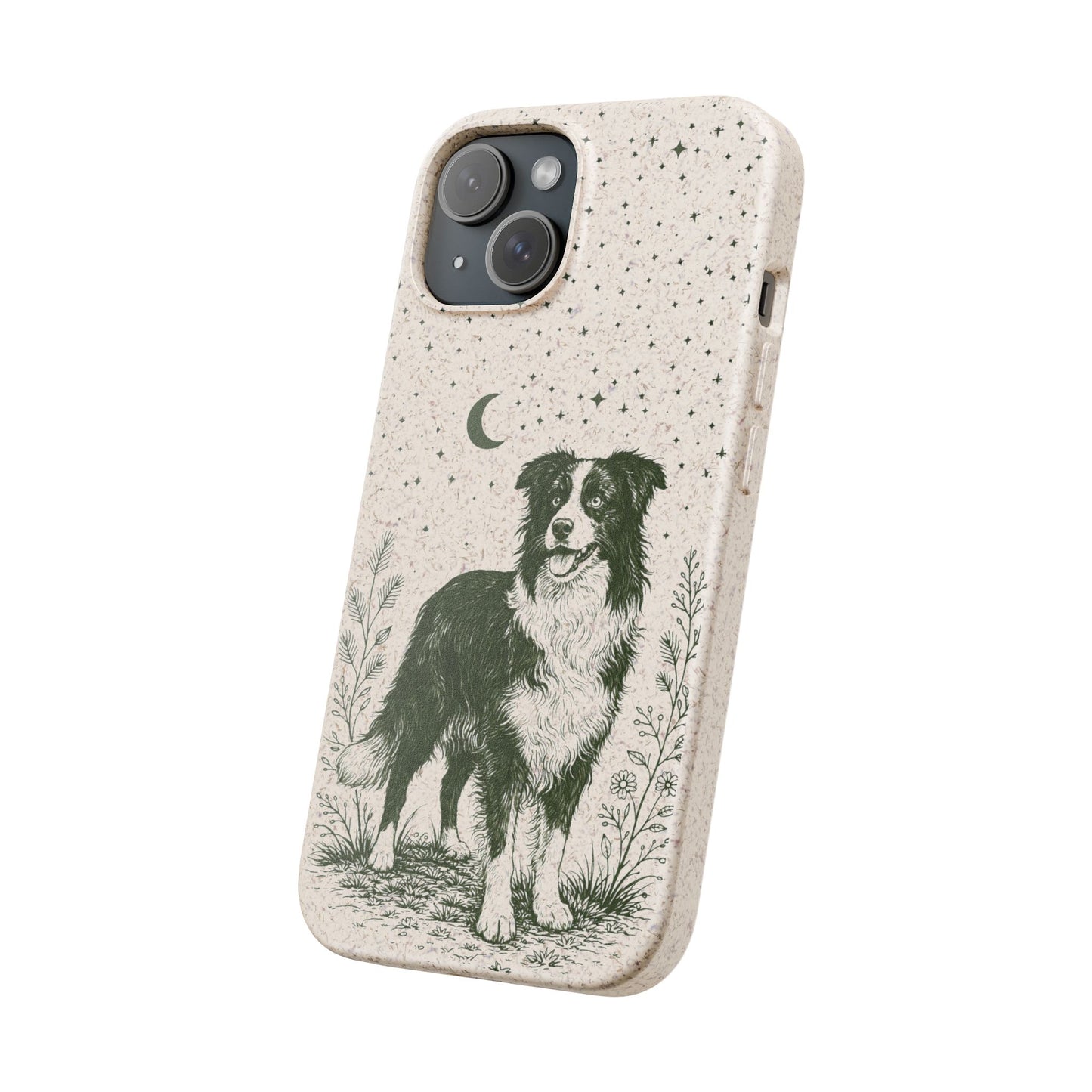 Cover iPhone Biodegradabile Originale Border Collie