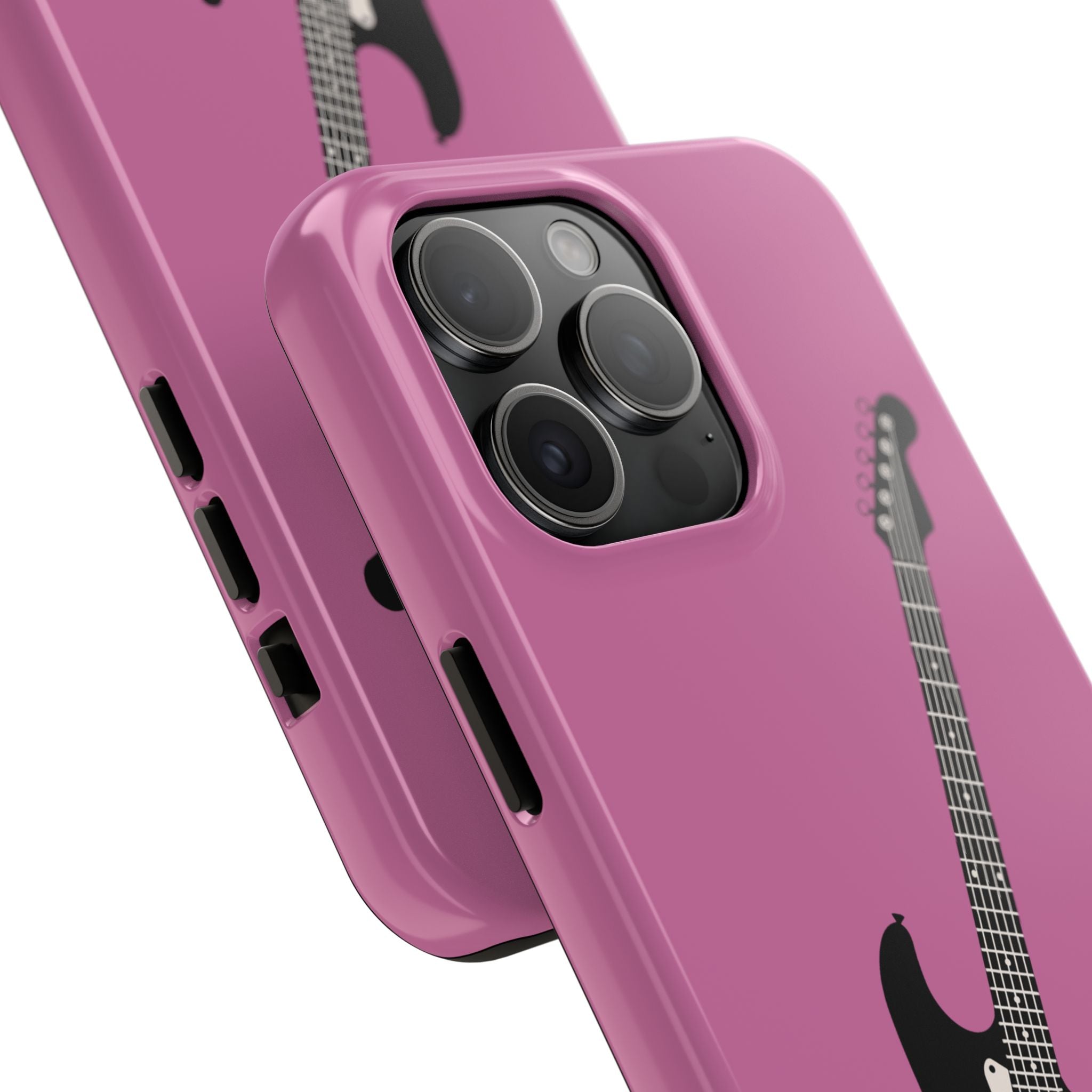 Cover Chitarra Rosa Rock Donna