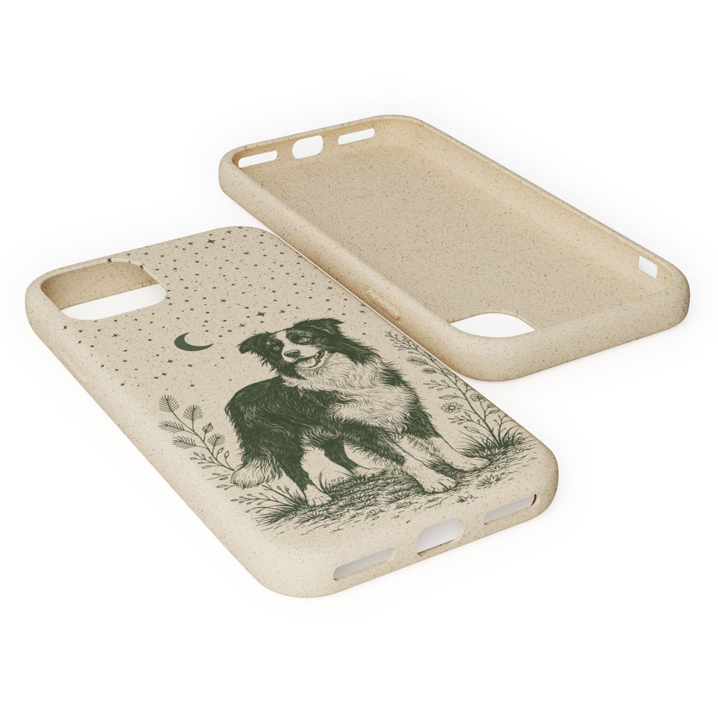 Cover iPhone Biodegradabile Originale Border Collie