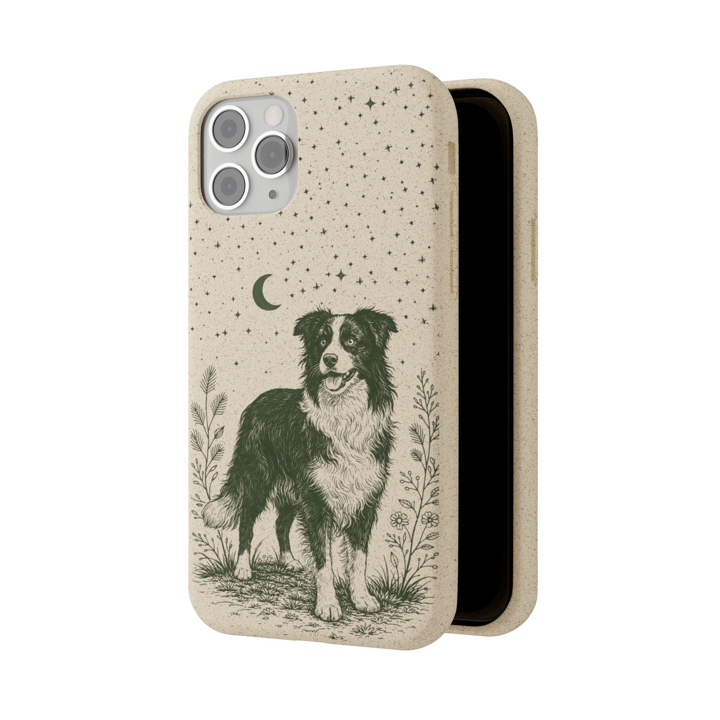 Cover iPhone Biodegradabile Originale Border Collie