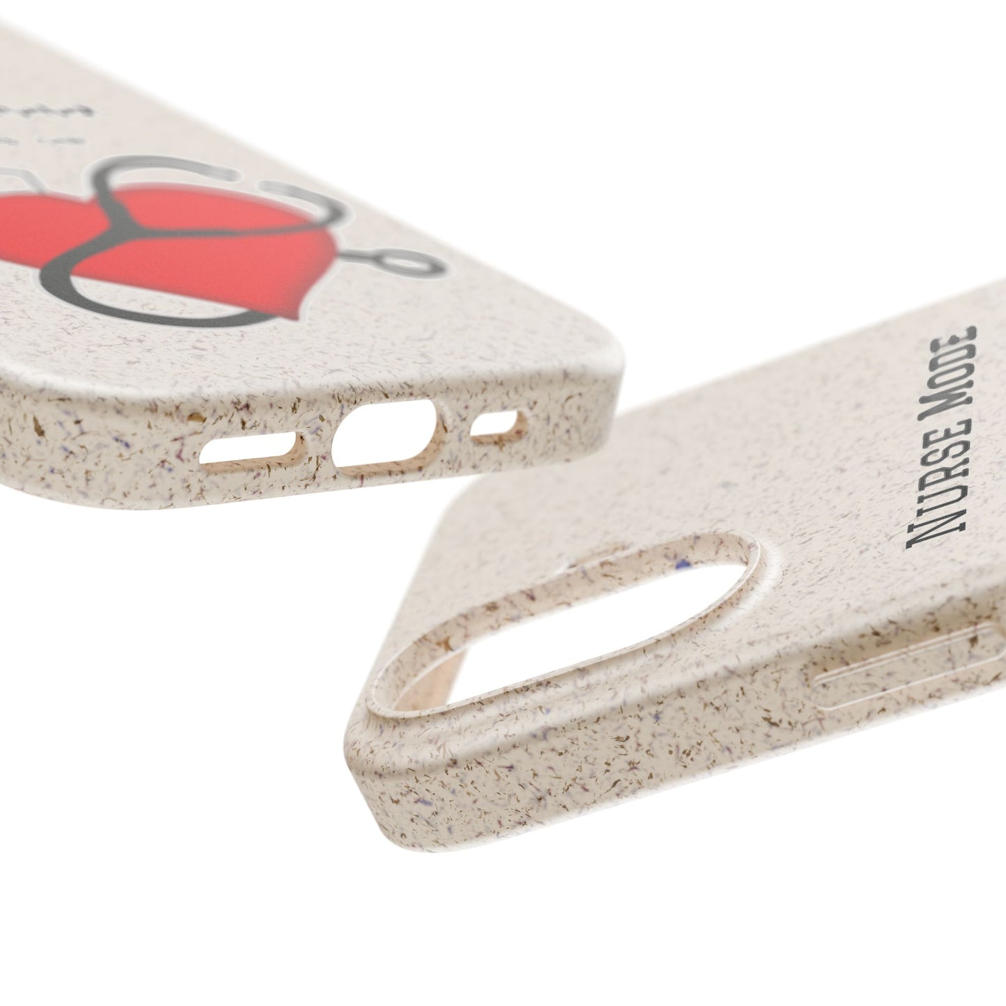 Cover Bio iPhone "Nurse Mode" (Always On) | Custodia Biodegradabile Infermiera & Dottoressa