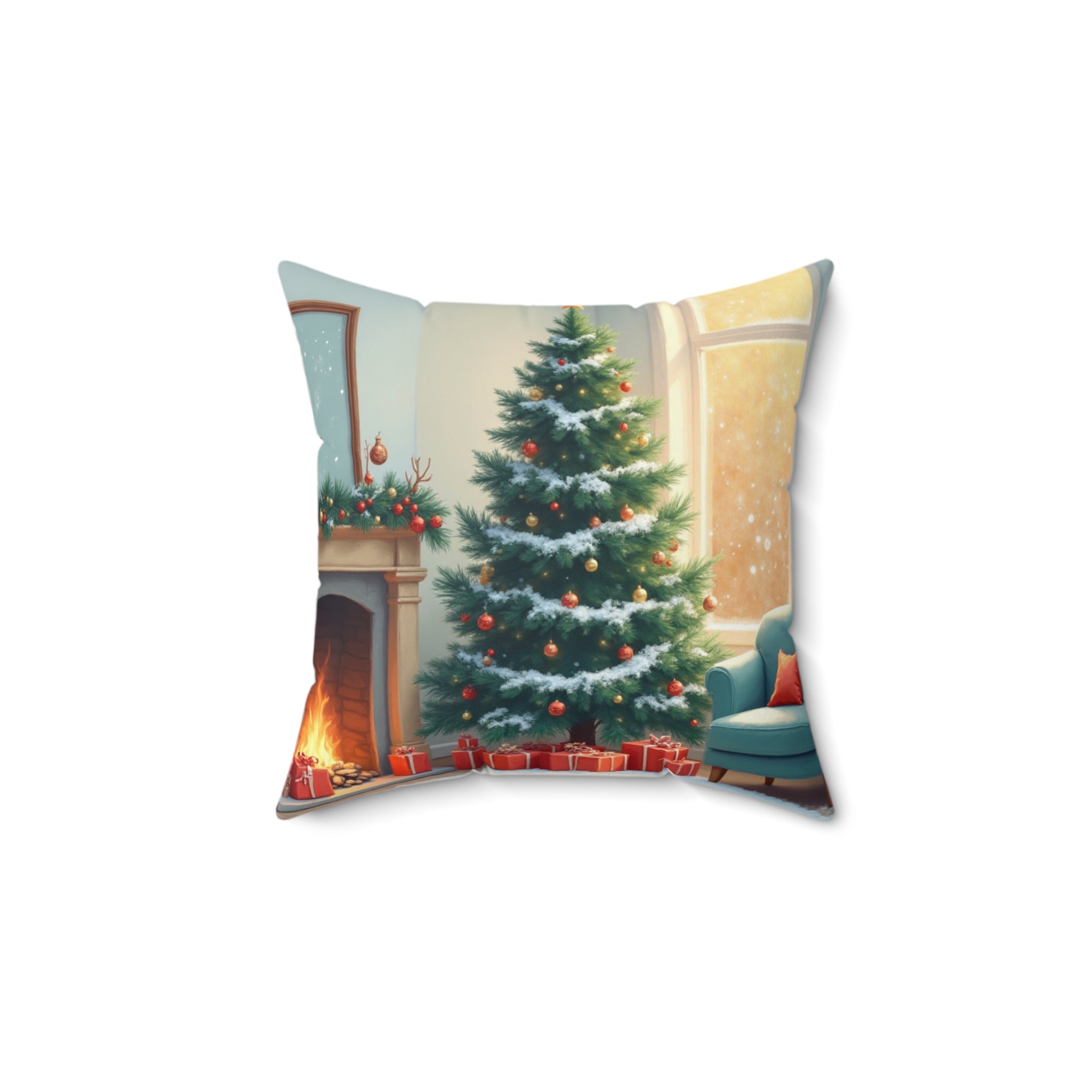 Cuscino Natale Originale "Albero delle Feste"