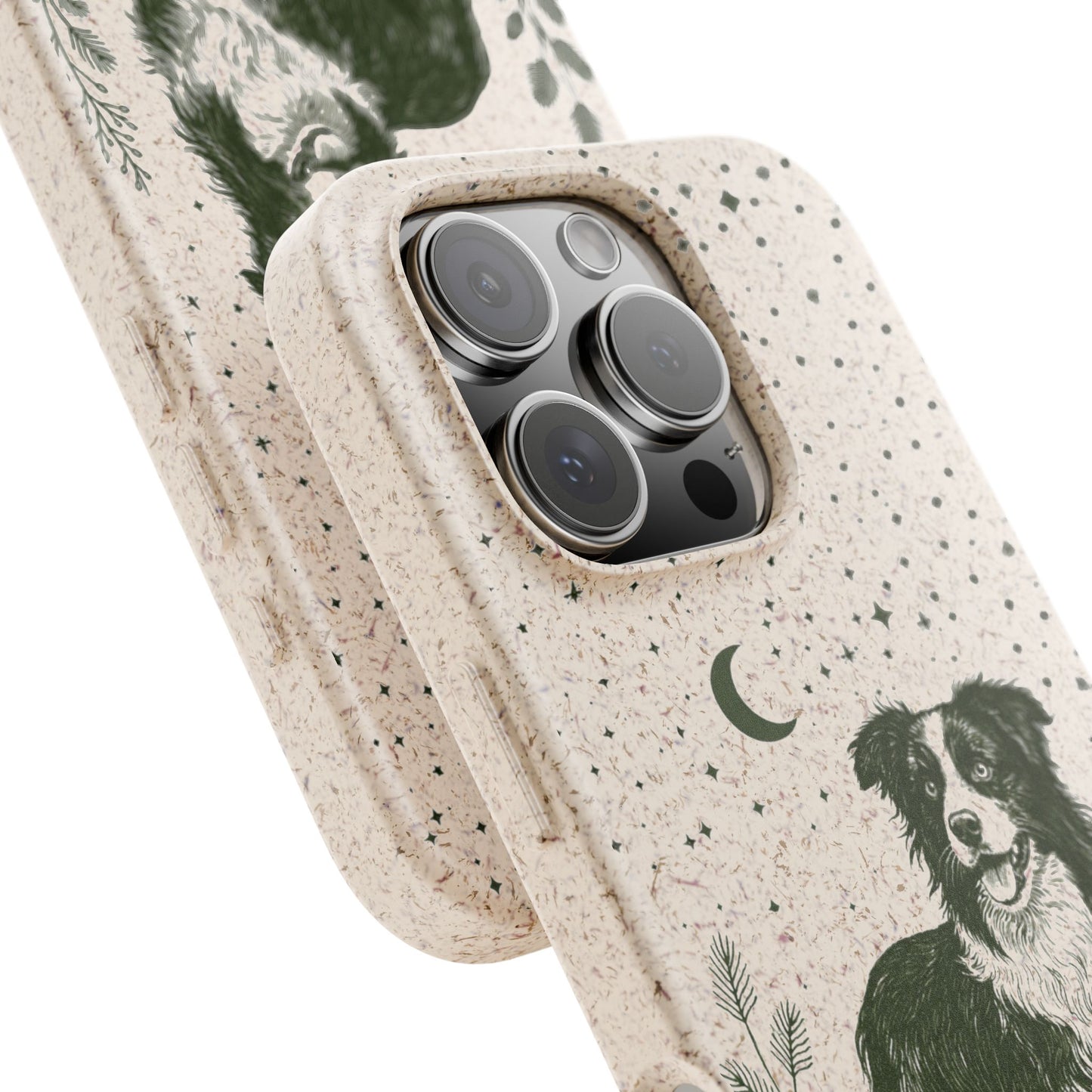 Cover iPhone Biodegradabile Originale Border Collie