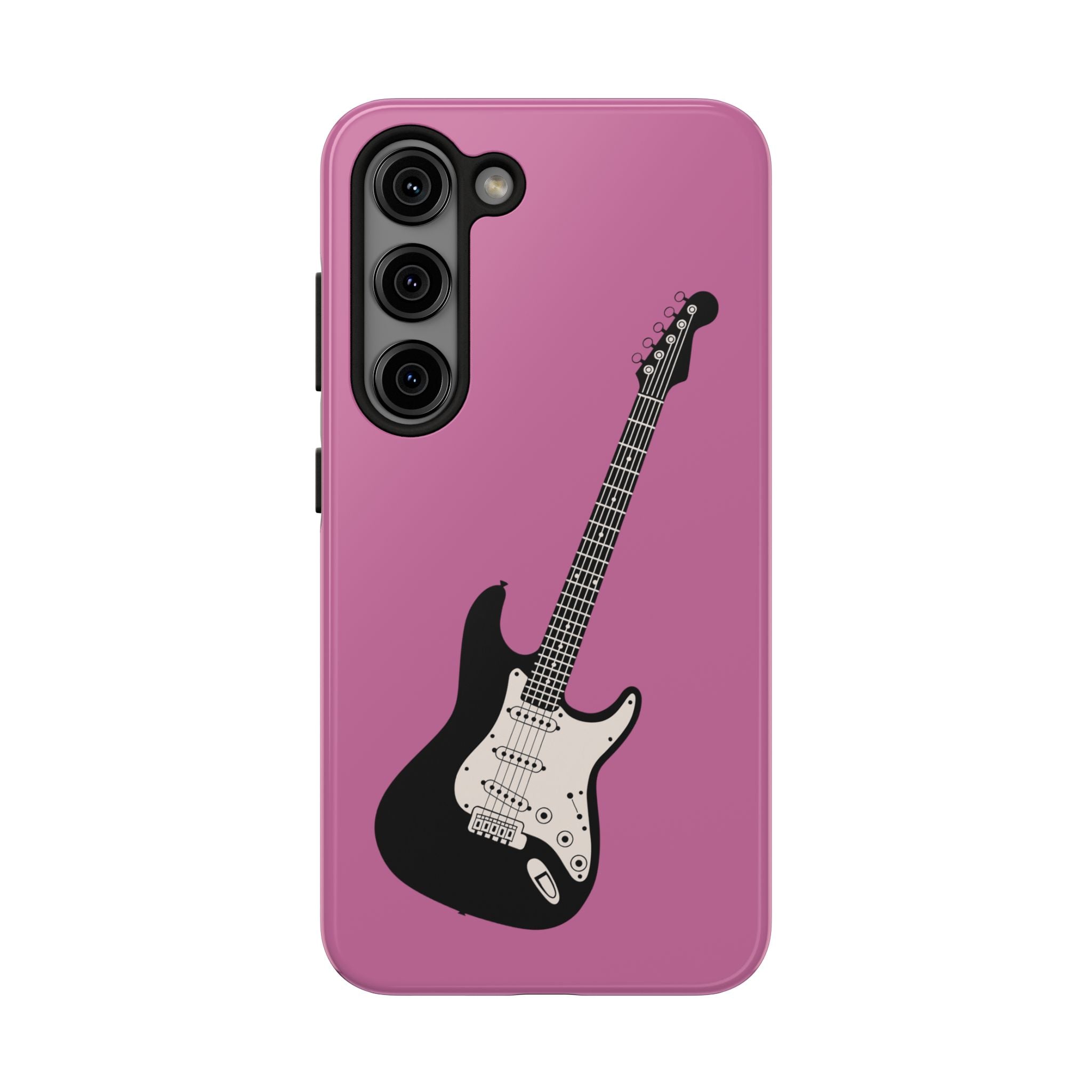 Cover Chitarra Rosa Rock Donna