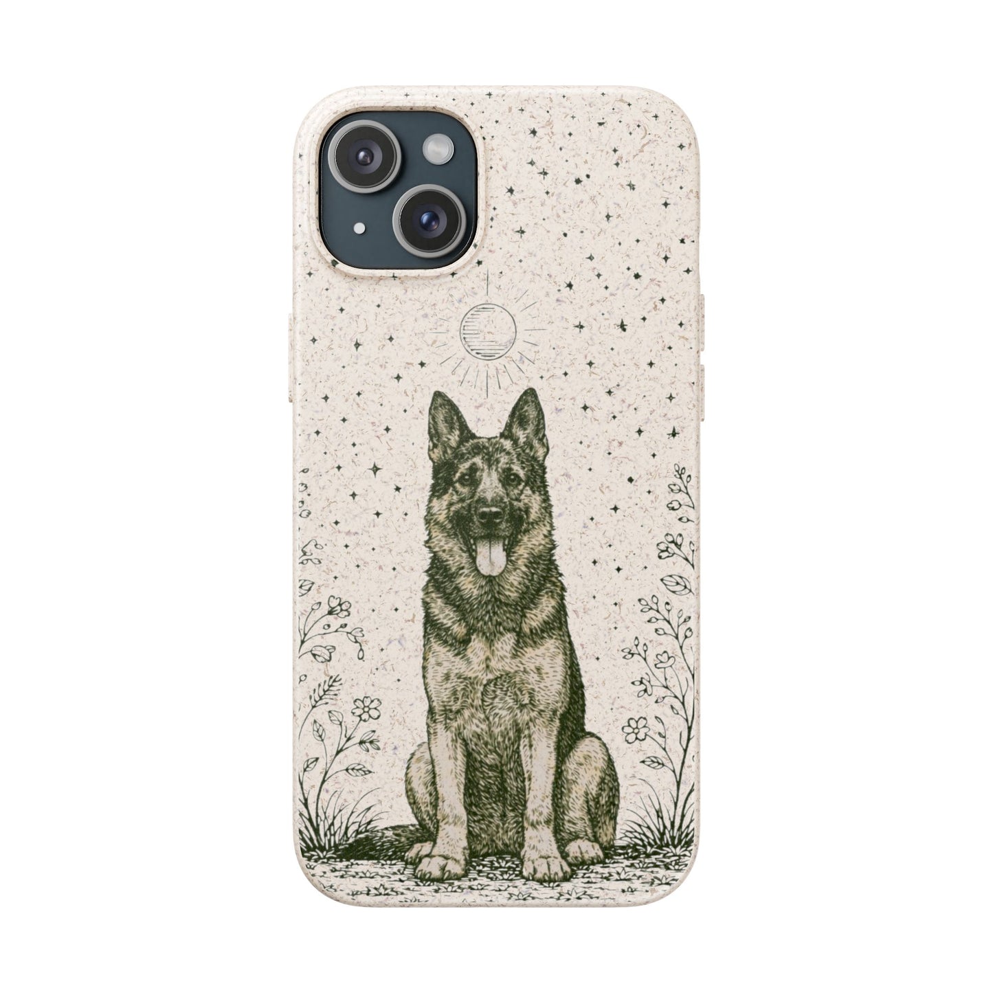 Cover iphone Biodegradabile Originale Pastore Tedesco