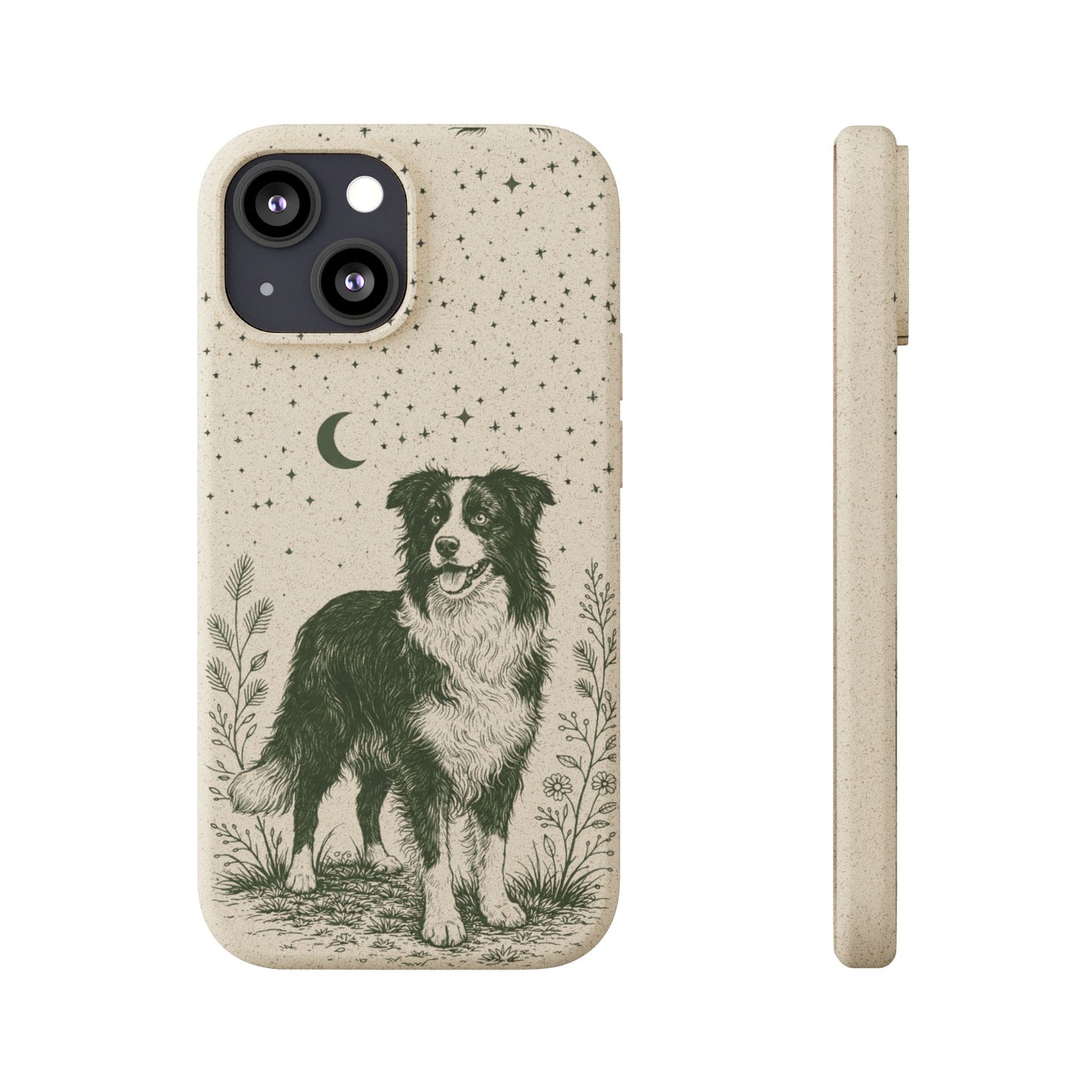 Cover iPhone Biodegradabile Originale Border Collie