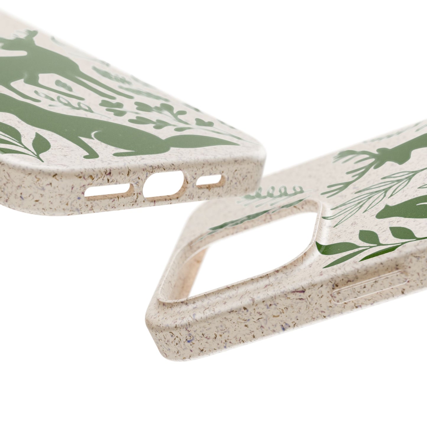 Cover Bio Originale "Animali del Bosco" - Custodia Eco in Bambù & PLA