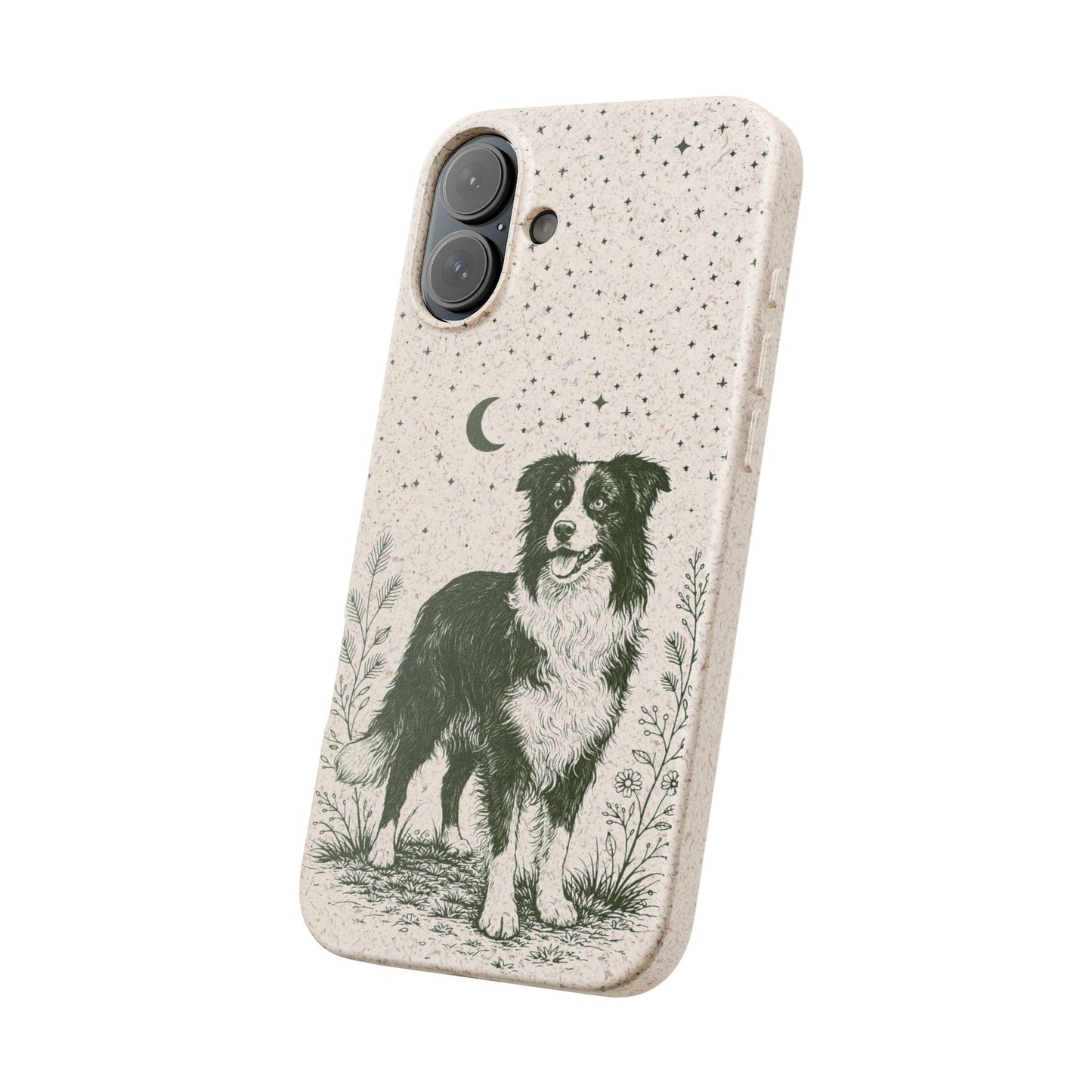 Cover iPhone Biodegradabile Originale Border Collie