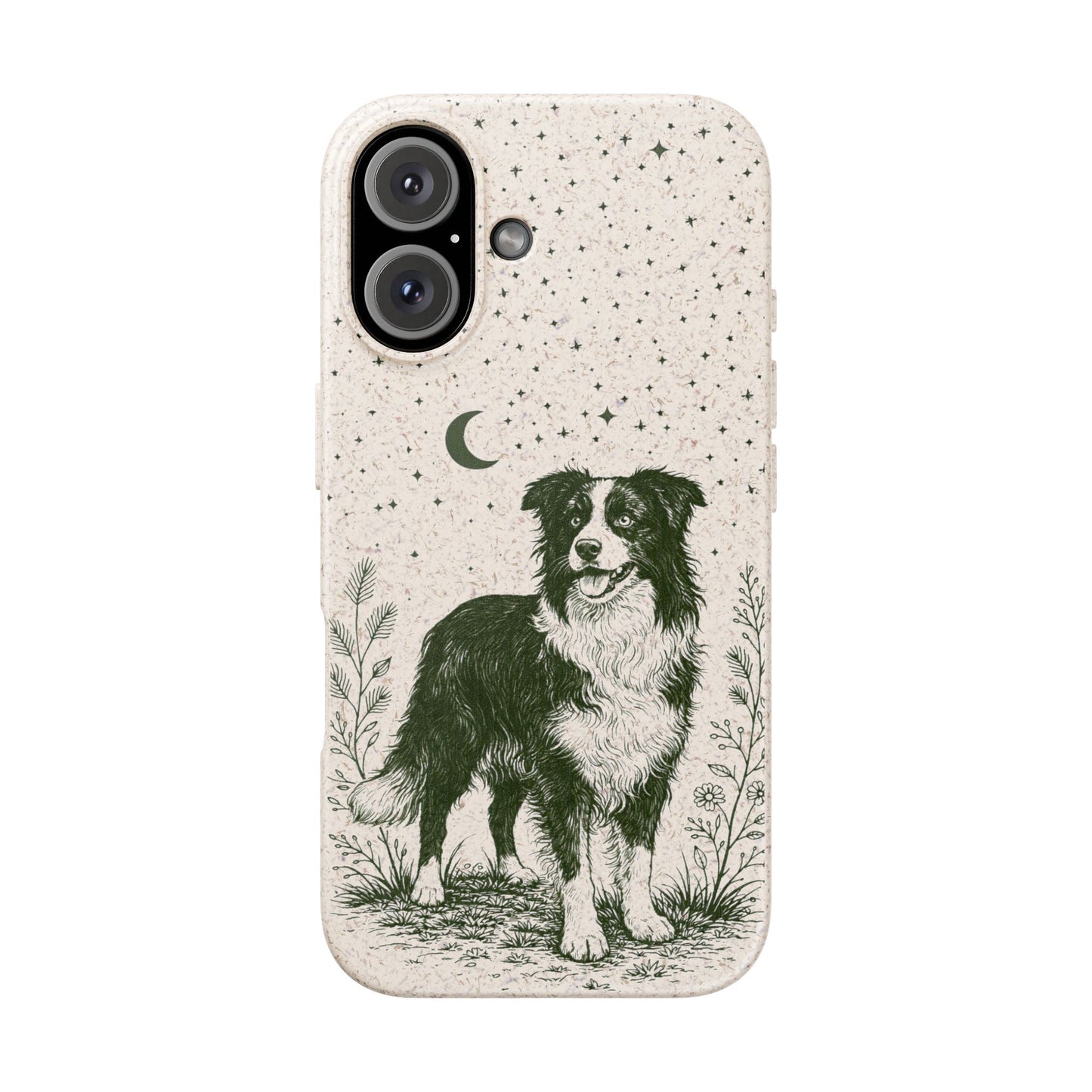 Cover iPhone Biodegradabile Originale Border Collie