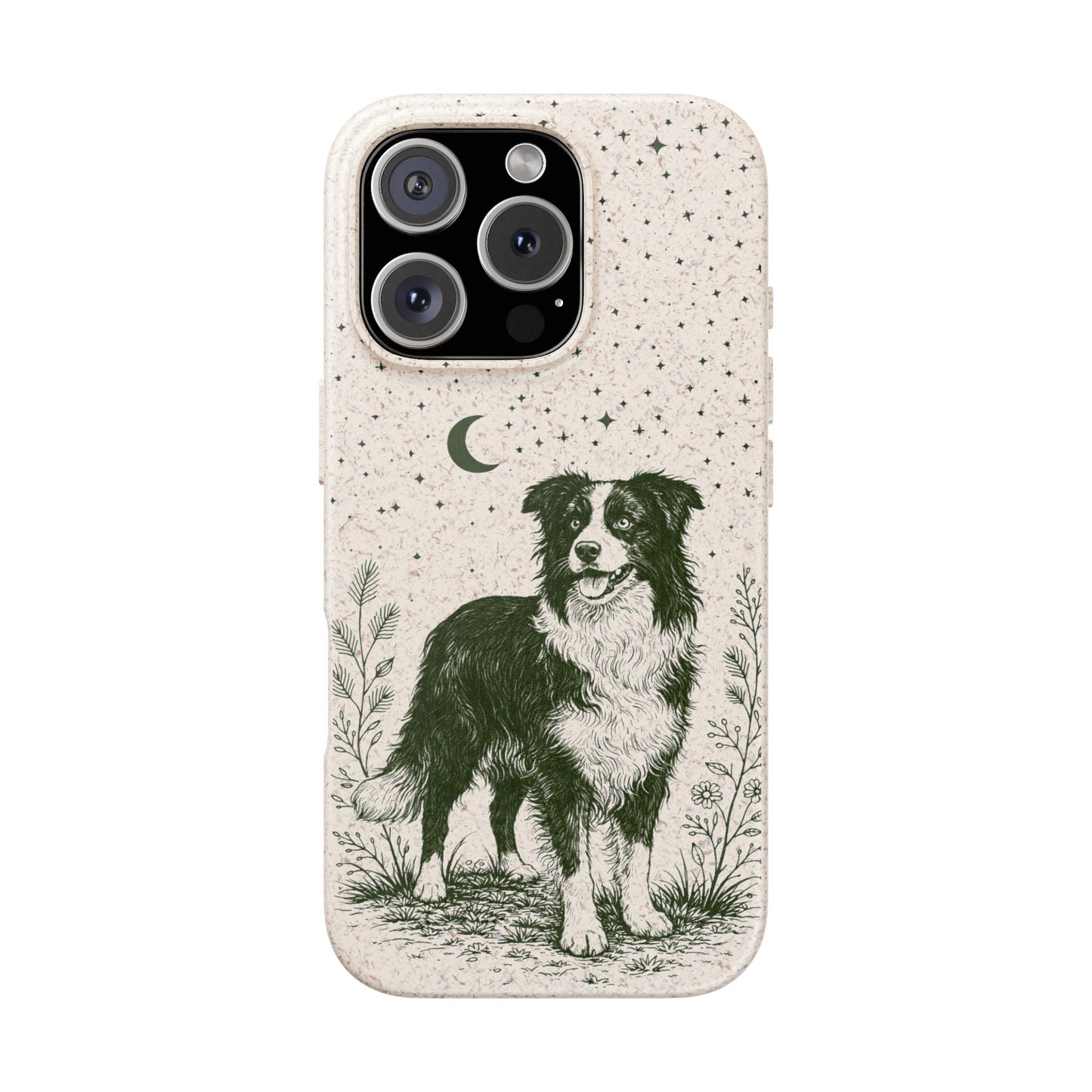 Cover iPhone Biodegradabile Originale Border Collie