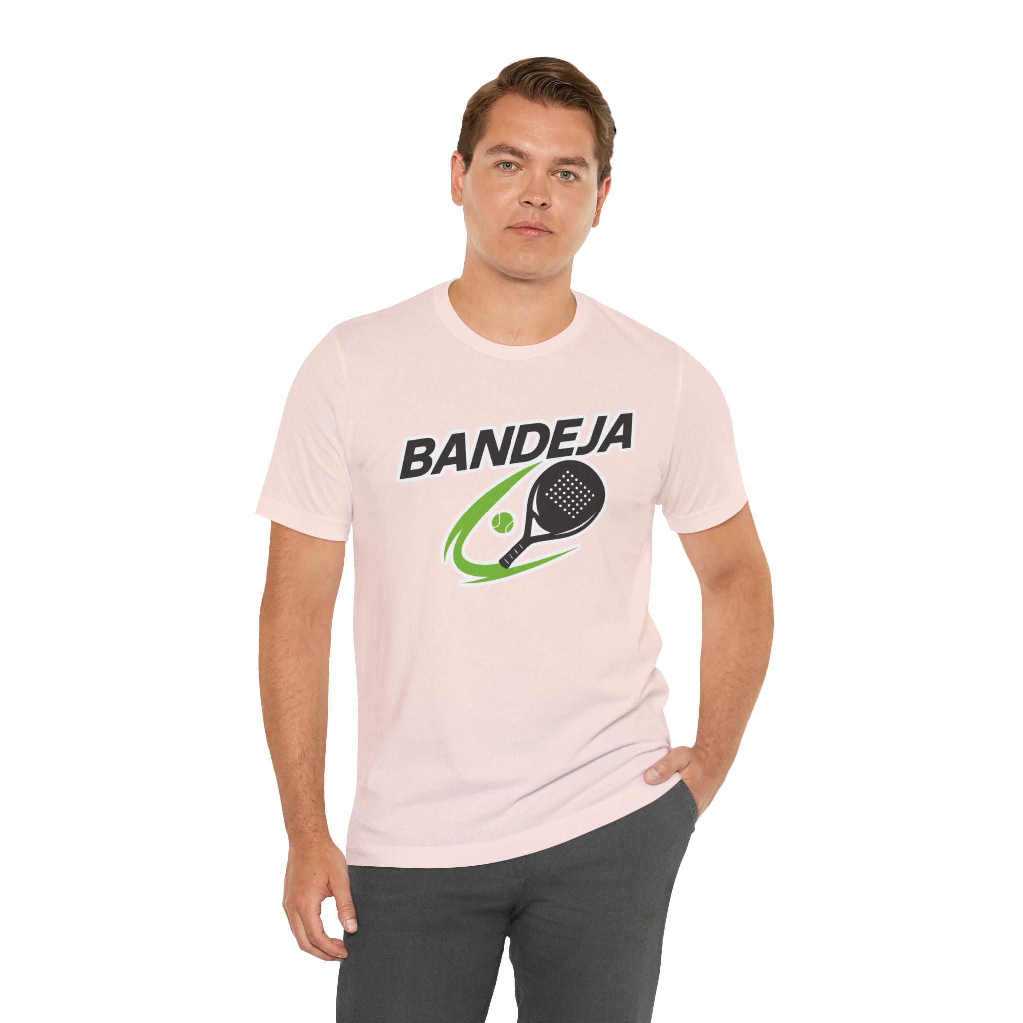 Titolo Shopify T-shirt Padel Originale Minimal "Bandeja" Capsule Logo