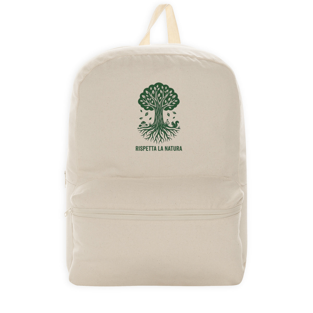 Zaino Originale Eco "Be Your Own Sunshine" - Cotone Organico e Design Motivazionale - fronte_1