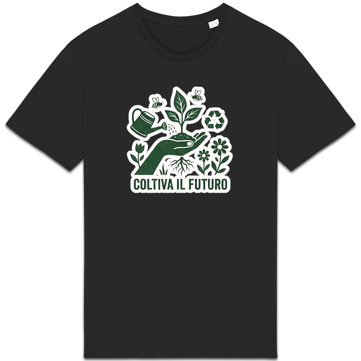 tshirt coltiva il futuro - fronte_1
