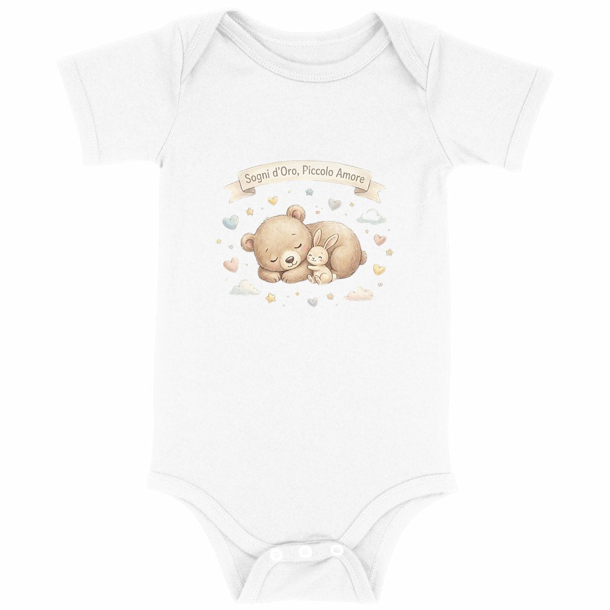 body eco nenonato sogni d'oro - fronte_bianco
