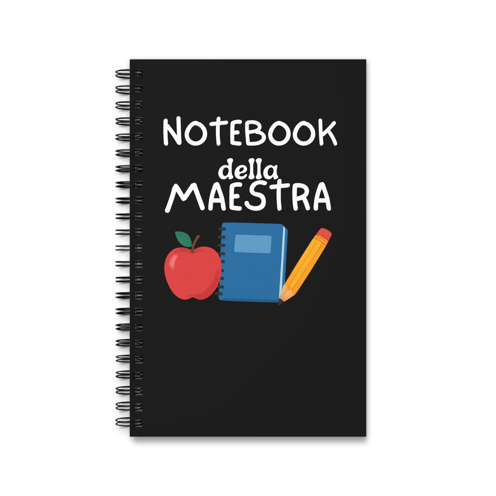 taccuino quaderno appunti maestra
